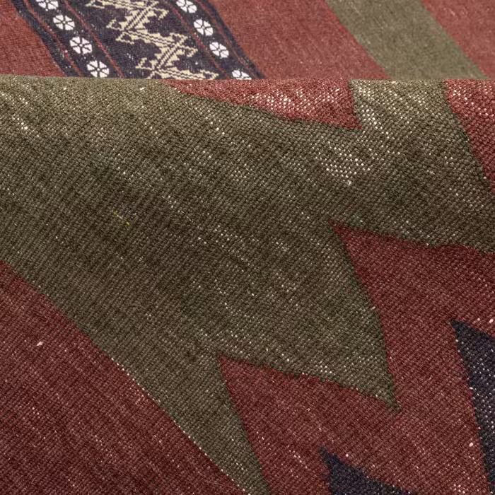 گلیم قدیمی دستباف دو متری سی پرشیا کد 151020