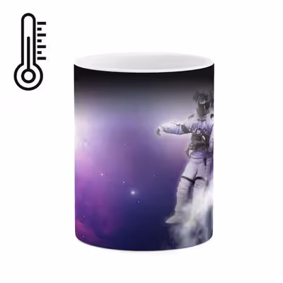 ماگ حرارتی طرح فضانورد  مدل mgph13689