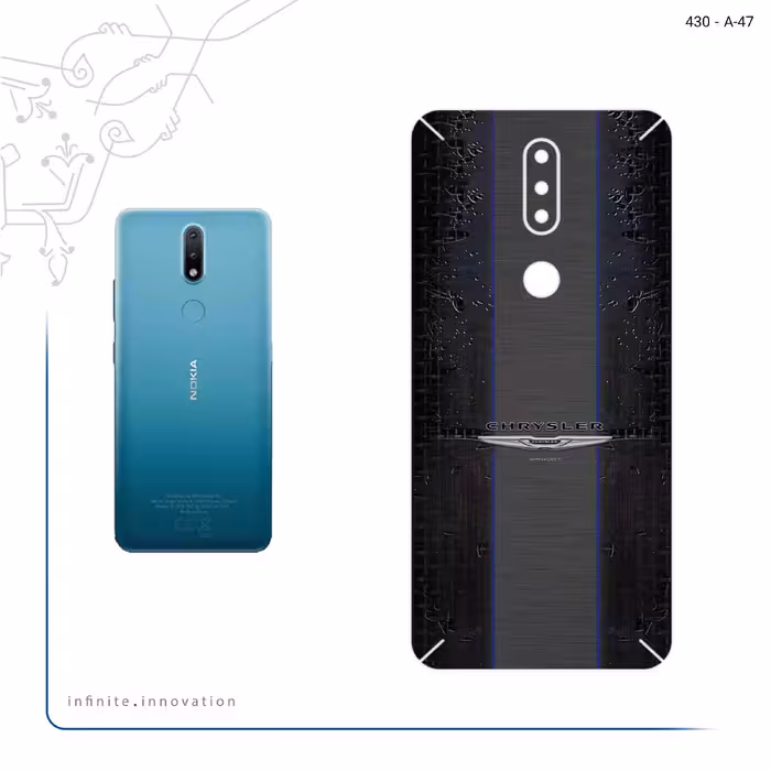 برچسب پوششی ماهوت مدل Chrysler مناسب برای گوشی موبایل نوکیا 2.4