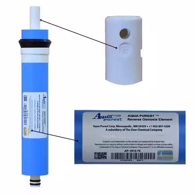 فیلتر دستگاه تصفیه آب آکوا پیورست مدل RO FILTER 03 مجموعه 6 عددی