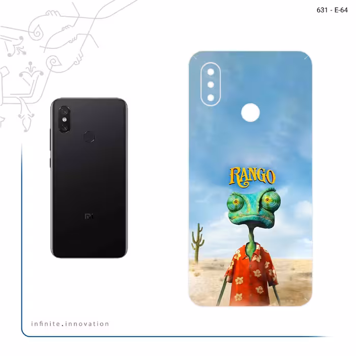 برچسب پوششی ماهوت مدل Rango مناسب برای گوشی موبایل شیائومی Mi 8