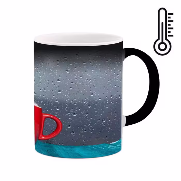 ماگ حرارتی کاکتی طرح چای مدل mgh15918