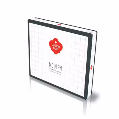 سرویس روتختی کاتن باکس مدل Modern طرح Stark دو نفره 4 تکه