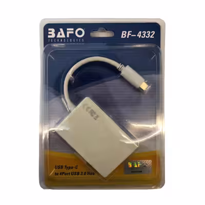 هاب چهار پورت USB-C بافو مدل BF-4332