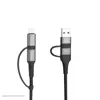 کابل تبدیل USB / USB-C به لایتنینگ / USB-C پرووان مدل PCC395PD طول 1 متر