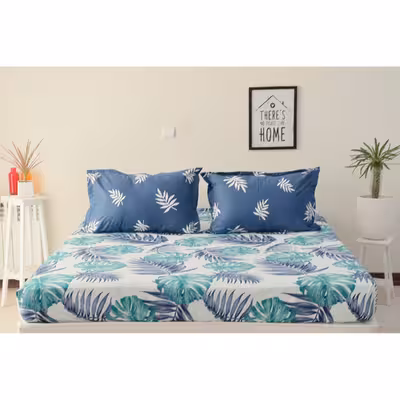 سرویس ملحفه بومرنگ مدل Hawaii-A2P160 دونفره 3 تکه