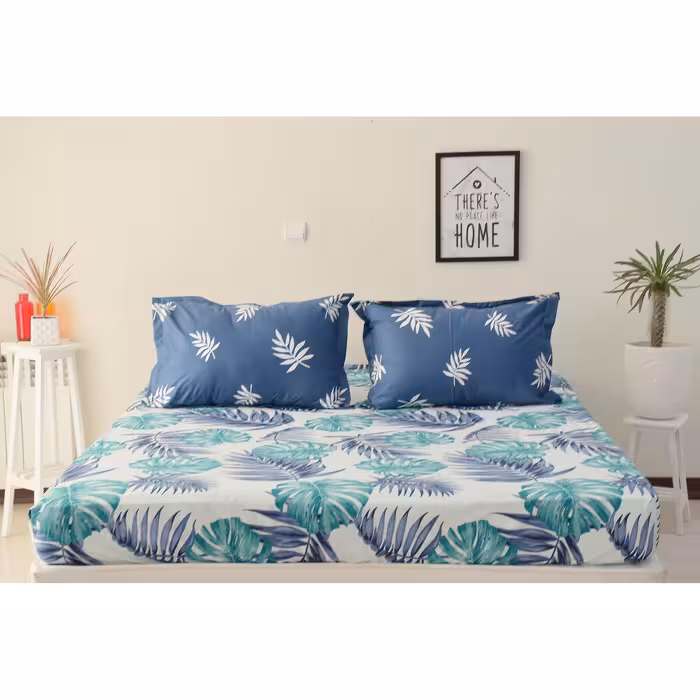 سرویس ملحفه بومرنگ مدل Hawaii-A2P160 دونفره 3 تکه