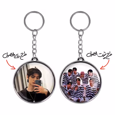 جاکلیدی خندالو طرح سونگهون گروه انهایپن مدل دوطرفه کد 1233412331