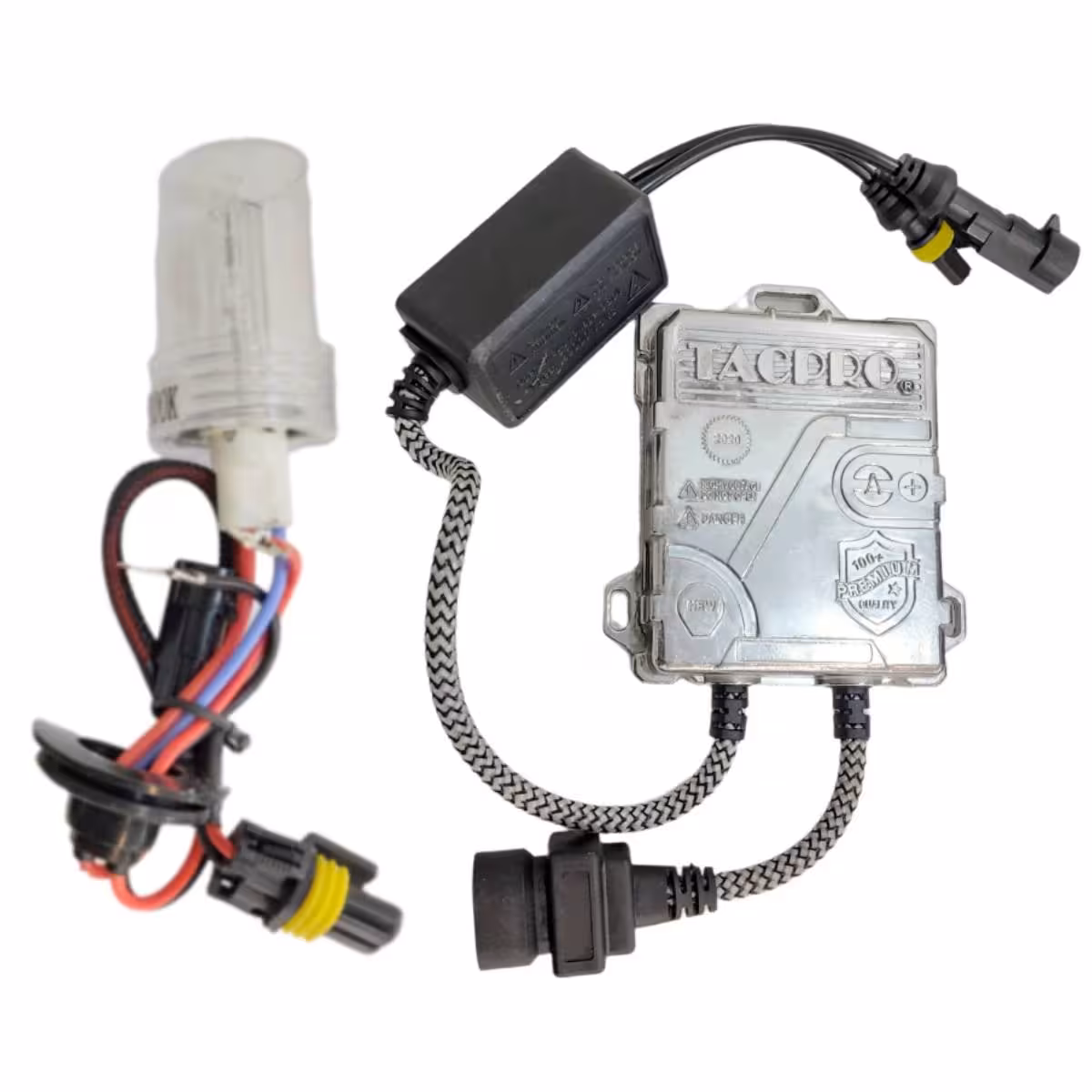 کیت زنون تک پرو مدل 300 وات پایه H3 همراه با لامپ کد HID35