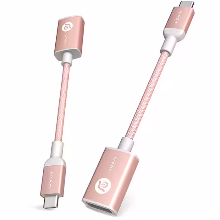 کیت آداپتور آدام المنتس ADAM ELEMENTS تبدیل USB-C به USB مدل CASA F13 - رزگلد - Hiapple.ir
