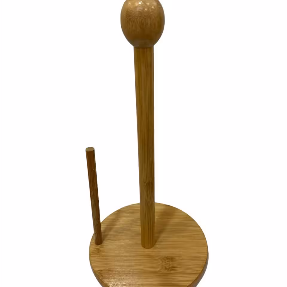 رل دستمال چوبی بامبو وارداتی کد 1006