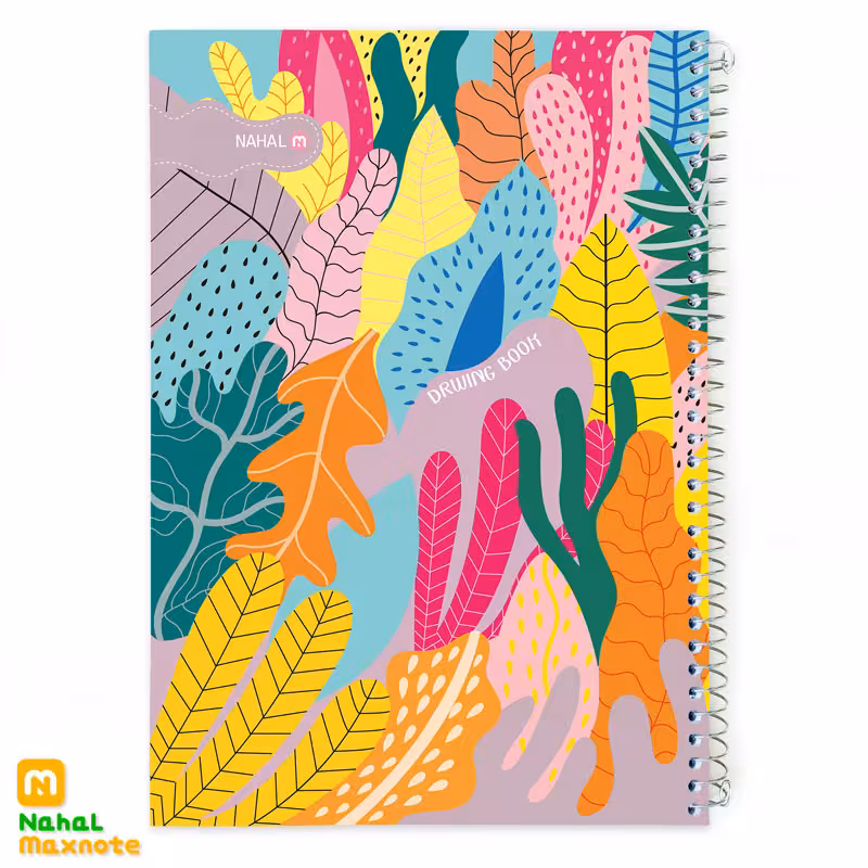 دفتر نقاشی 60 برگ سیمی ســــاده کد 3652.طرح 4