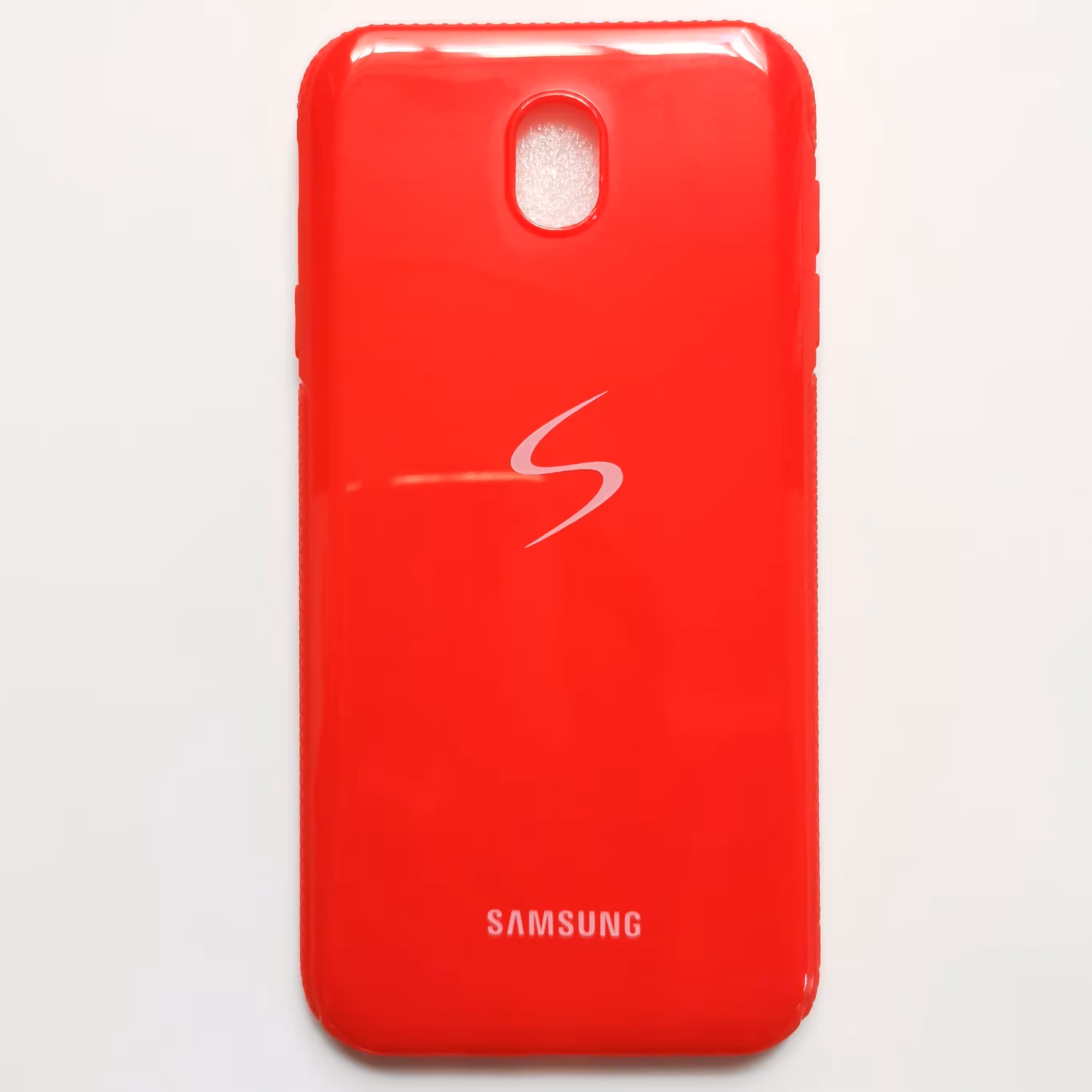 قاب ژله ای رنگی قرمز براق گوشی سامسونگ J7 pro