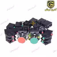 شستی با یک کنتاکت باز تله مکانیک قرمز استارت