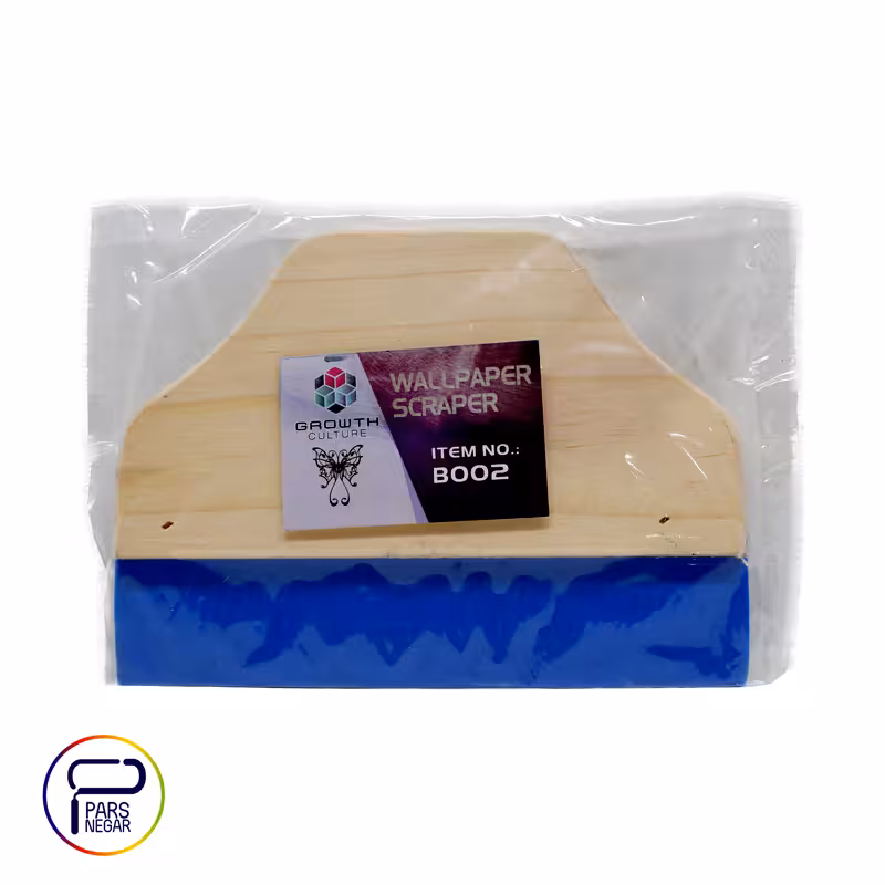 لیسه پتینه دسته چوبی تیغه پلاستیکی 15 سانت کد B002