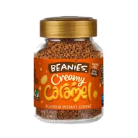 قهوه با طعم کارامل خامه ای بینیس Beanies وزن 50 گرم