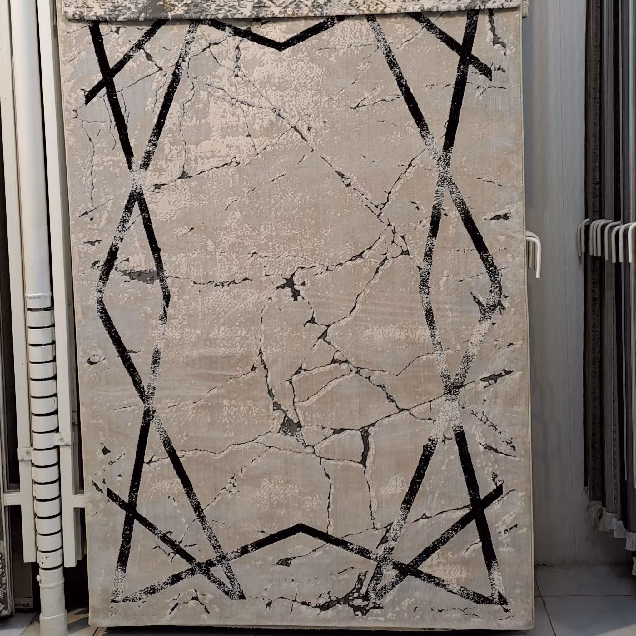 فرش فانتزی  طرح سنگ فرش