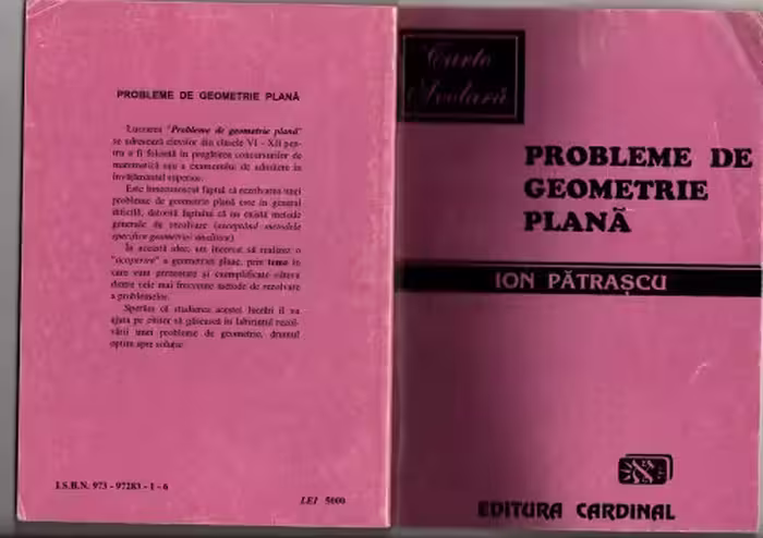 خرید و دانلود نسخه کامل کتاب Probleme de Geometria Plana