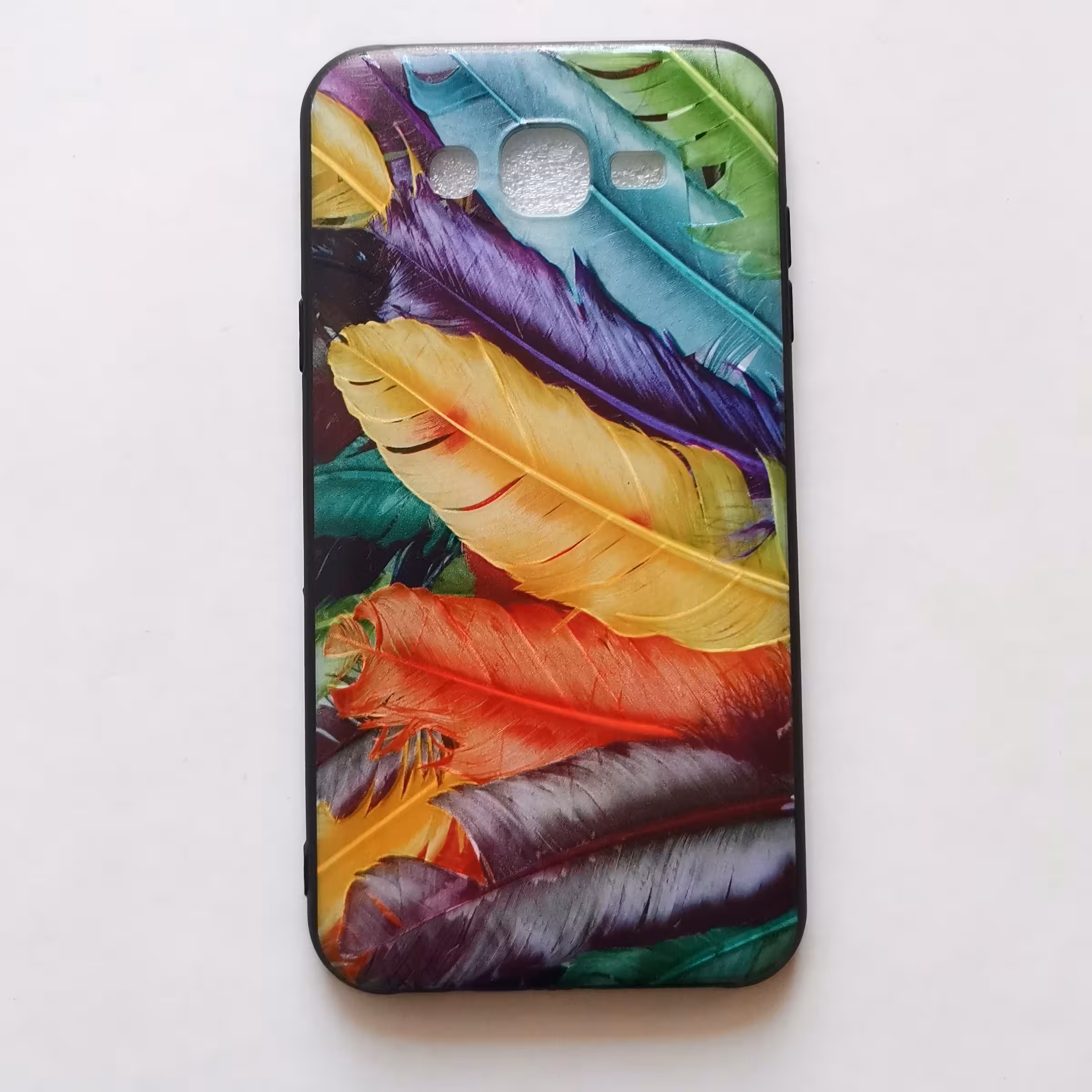 قاب طرحدار  پر رنگی گوشی سامسونگ J7 2015 و J7 core