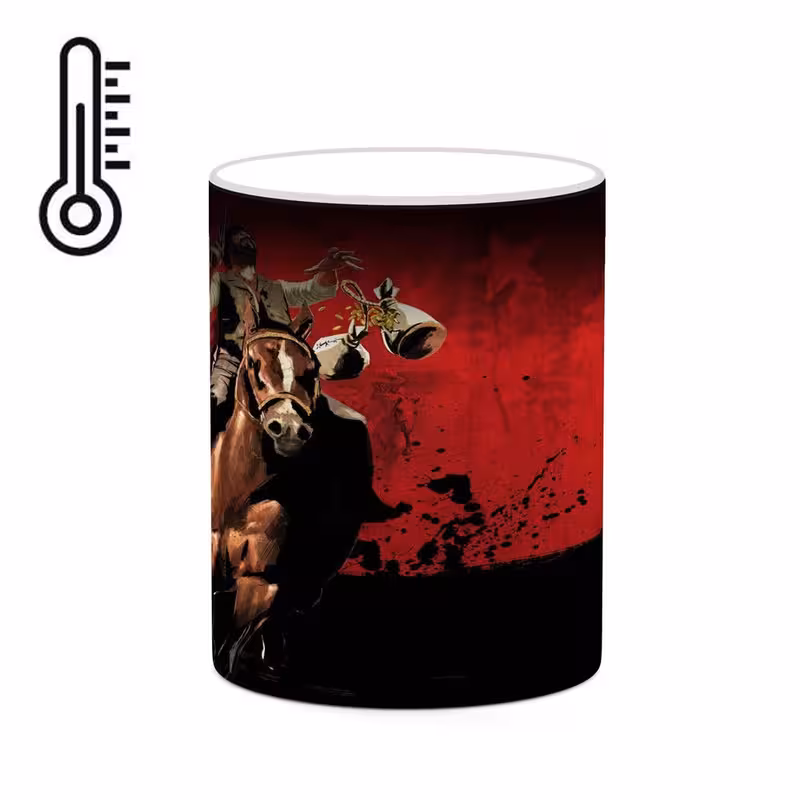 ماگ حرارتی   بازی رد دد Red Dead Redemption کد mgh30088