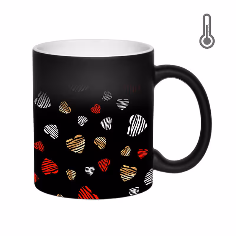 خرید و قیمت ماگ حرارتی طرح قلب کد 1741