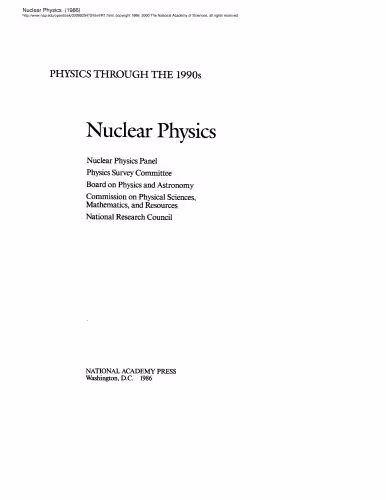 خرید و دانلود نسخه کامل کتاب Nuclear Physics