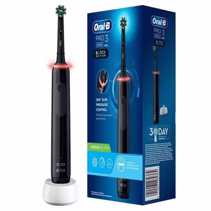 مسواک برقی اورال بی Oral B مدل Pro3 3000 Black Edition