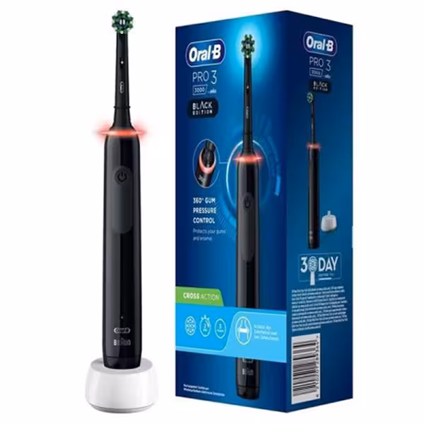 مسواک برقی اورال بی Oral B مدل Pro3 3000 Black Edition