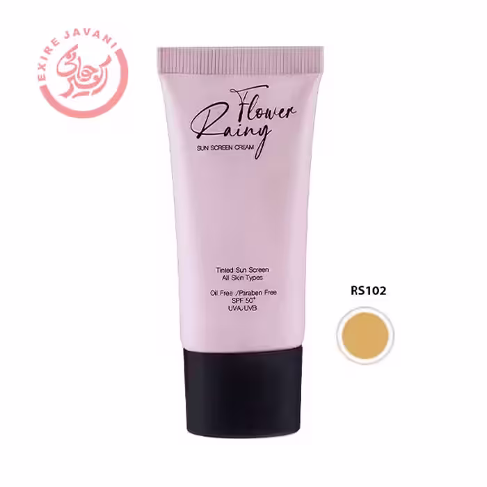 کرم ضد آفتاب رینی فلاور spf 50 کد 102