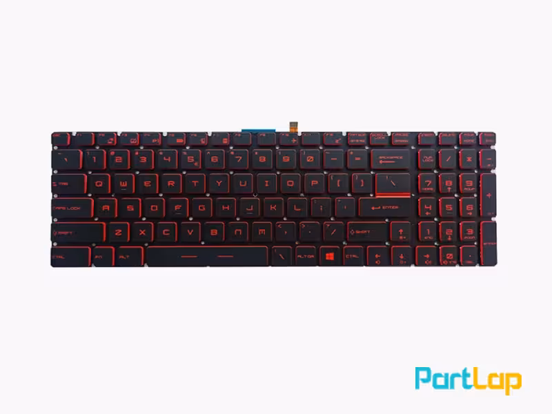 کیبورد لپ تاپ ام اس آی CX62 ، GE72 ، CR62