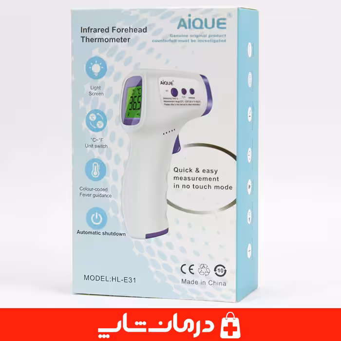 خرید تب سنج لیزری Aique تب سنج و دماسنج دقت بالا بدن و محیط