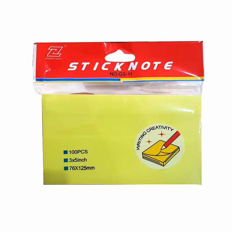 کاغذ یادداشت رنگی چسبی STICKY NOTE مدل GS-11 فروشگاه اینترنتی شهر کالا