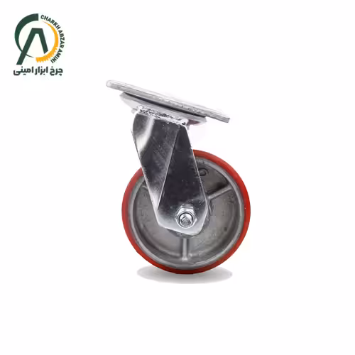 چرخ پلی اورتان وارداتی گردان قطر 200 میلی متر