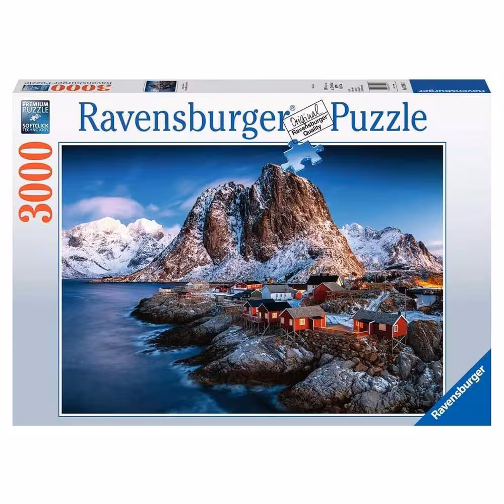 پازل 3000 قطعه Ravensburger طرح همنوی لوفوتن