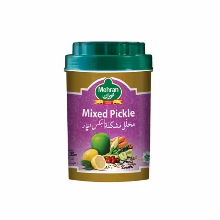 ترشی مخلوط مهران حجم 1 کیلوگرم