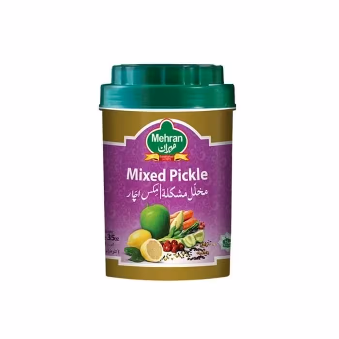 ترشی مخلوط مهران حجم 1 کیلوگرم