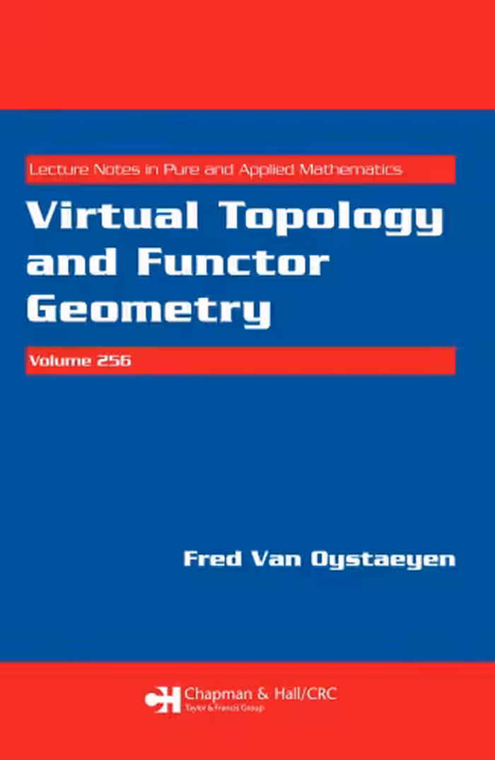 خرید و دانلود نسخه کامل کتاب Virtual topology and functor geometry