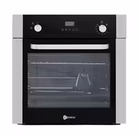 فر برقی گازی درسا مدل ستاره استیل و شیشه مشکی