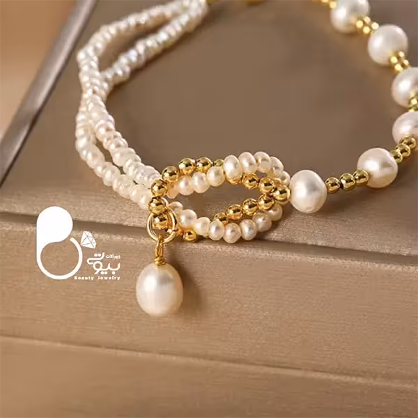 دستبند آلیس مرواریدی