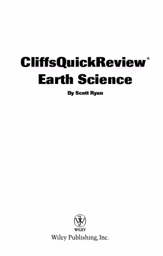 خرید و دانلود نسخه کامل کتاب CliffsQuickReview Earth Science (Cliffsquickreview)
