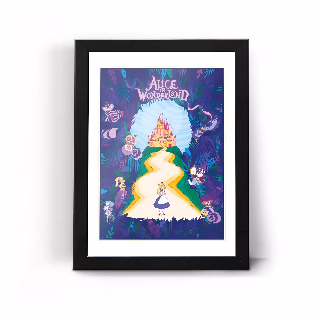 تابلو قاب آلیس در سرزمین عجایب Alice in Wonderland