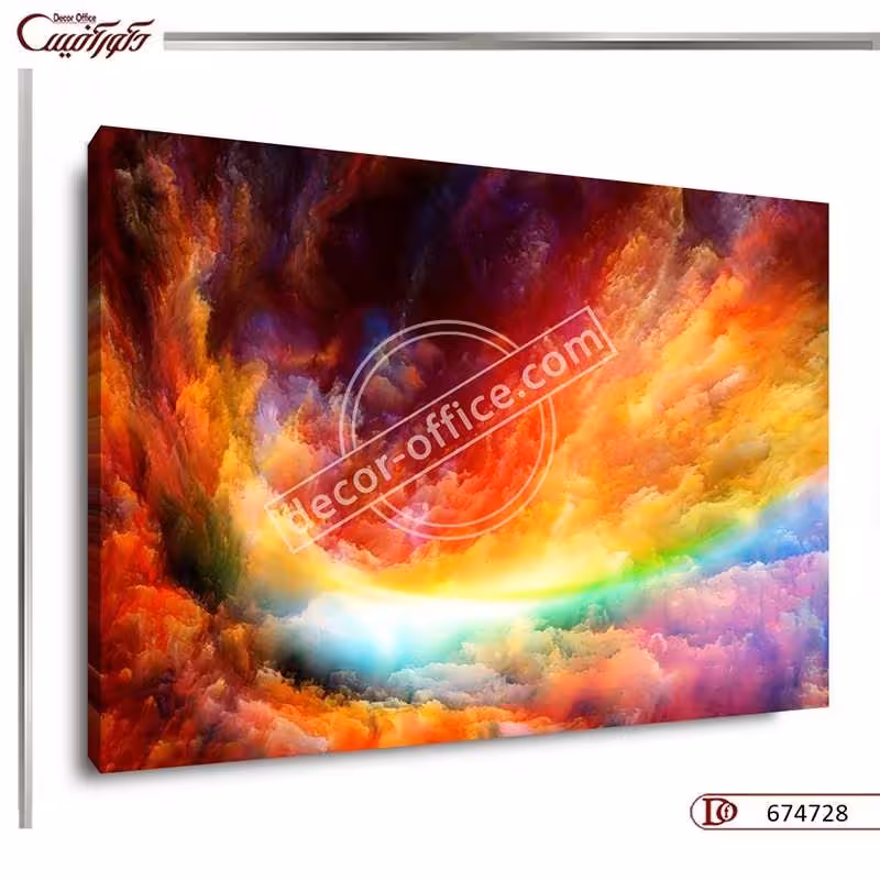 تابلو دیواری انتزاعی R4728