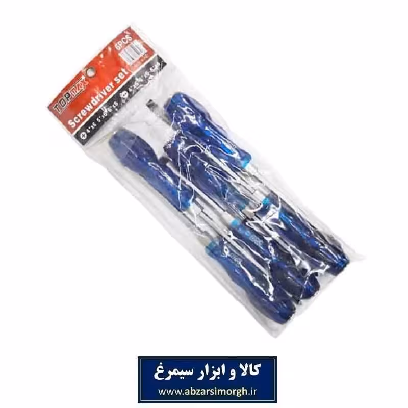 پیچ گوشتی ضربه خور 6 عددی Top تاپ APG-012