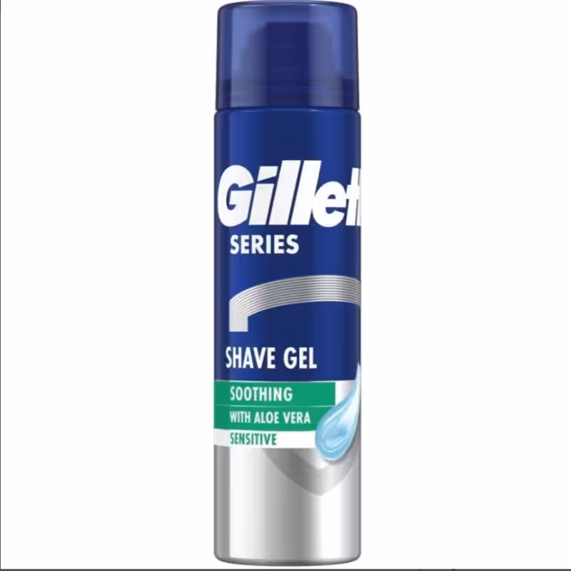 ژل اصلاح تسکین دهنده ژیلت Gillette Series Soothing حجم 200 میلی لیتر