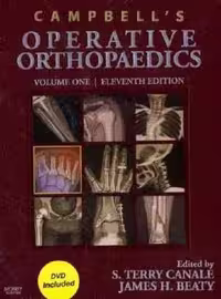 [PDF] دانلود کتاب Campbell's Operative Orthopaedics - 4-Volume Set, 11th ed, 2007