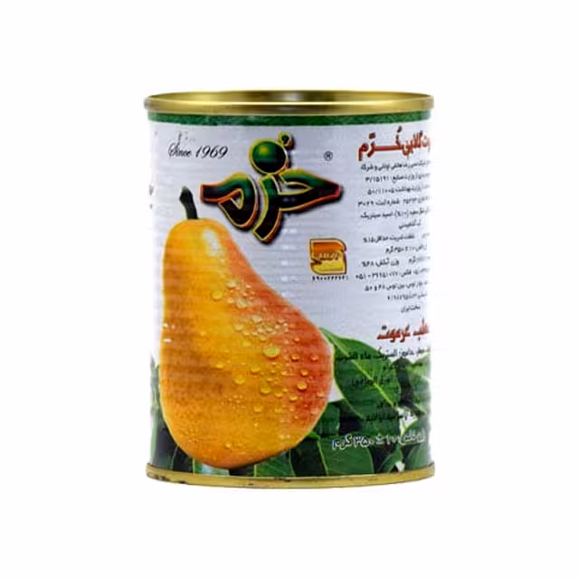 کمپوت گلابی خرم 350 گرمی