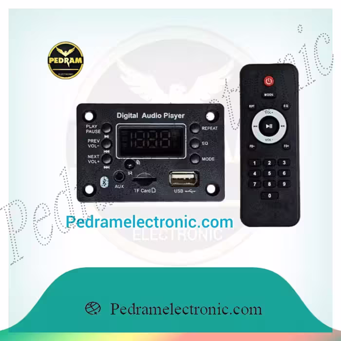 برد USB MP3 G016BN برای پخش موسیقی از طریق USB و کارت TF، مناسب برای سیستم‌های صوتی خانگی و خودرو