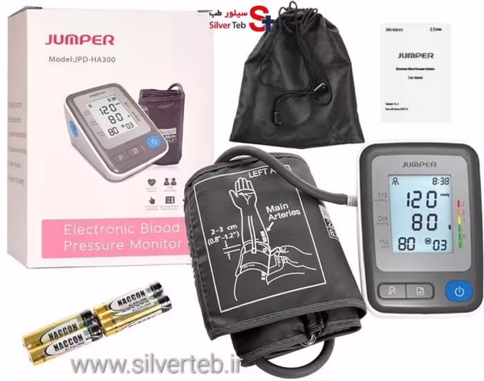 دستگاه فشارسنج دیجیتال جامپر مدل Jumper JPD-Ha300 Jumper JPD-HA300 Digital Blood Pressure Monitor