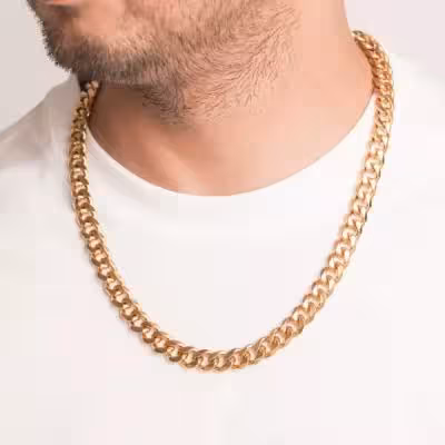 زنجیر مردانه کارتیر با عیار استیل 316. هدیه‌ای شیک و متفاوت.