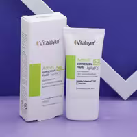 ضدآفتاب فلوئید، برند اکتی ویت (Acti-Vit) ویتالیر، فاقد رنگ، مناسب پوست چرب، حجم 50 میلی‌لیتر، کد 92448